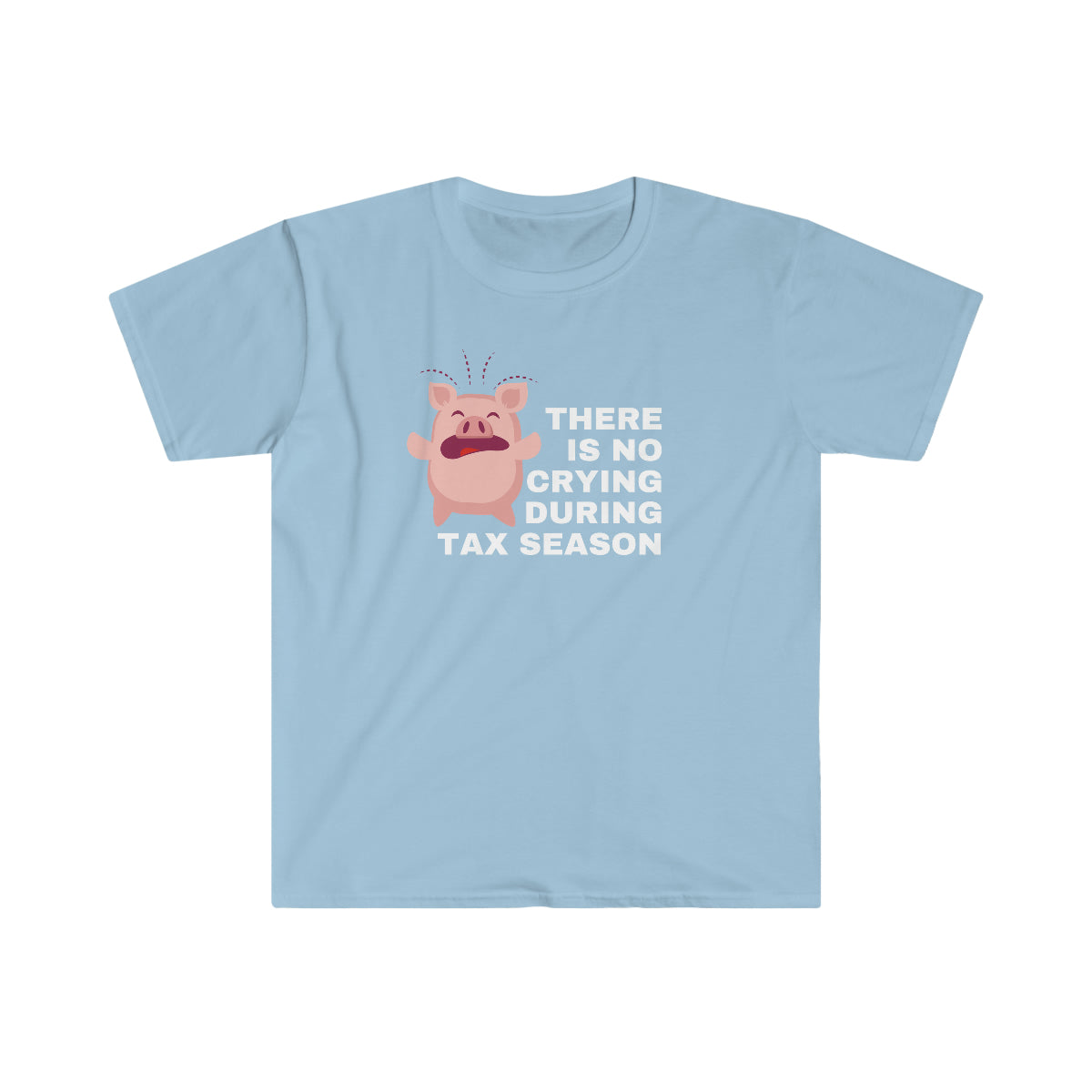 No Crying During Tax Season Unisex Softstyle T-Shirt