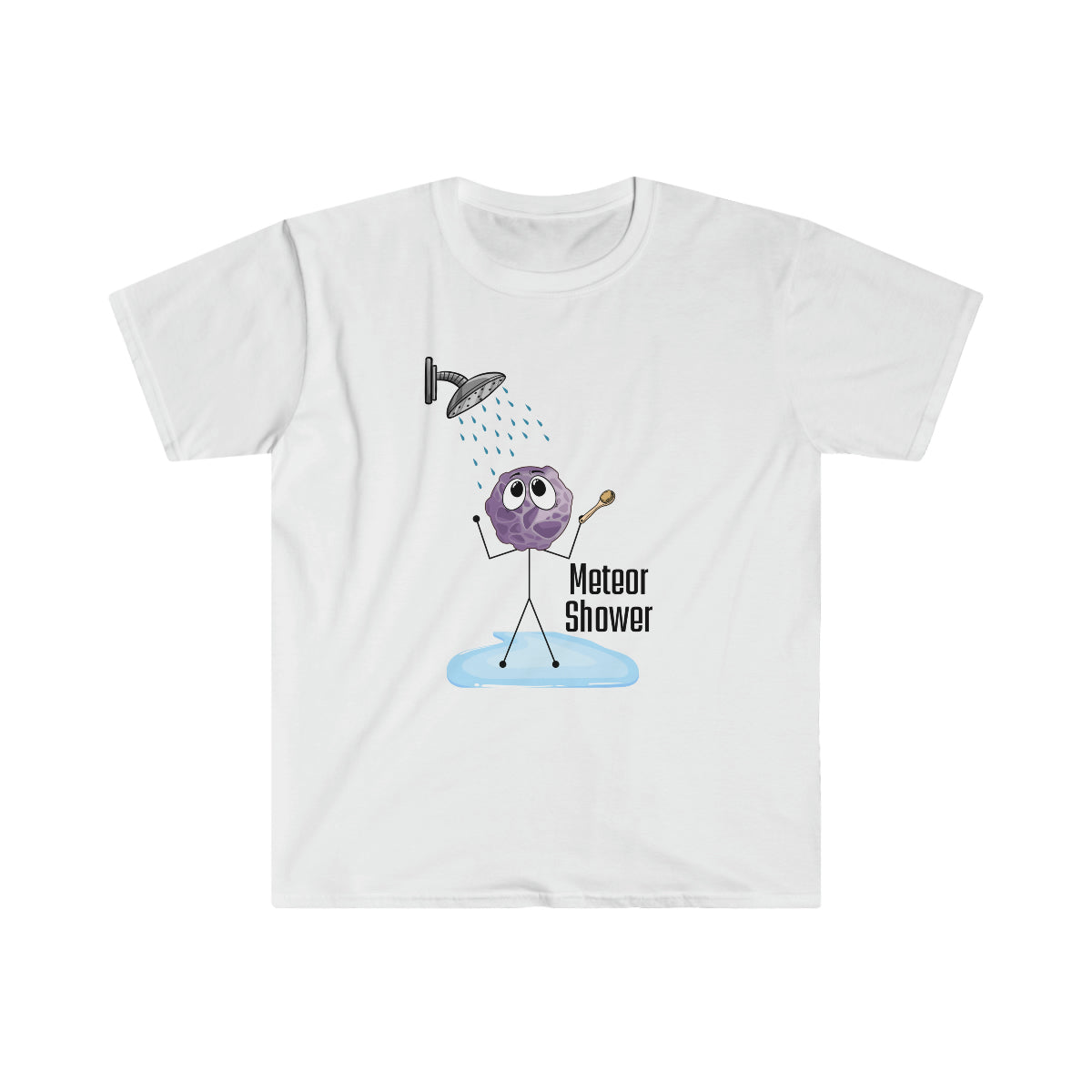 Meteor Shower Unisex Softstyle T-Shirt