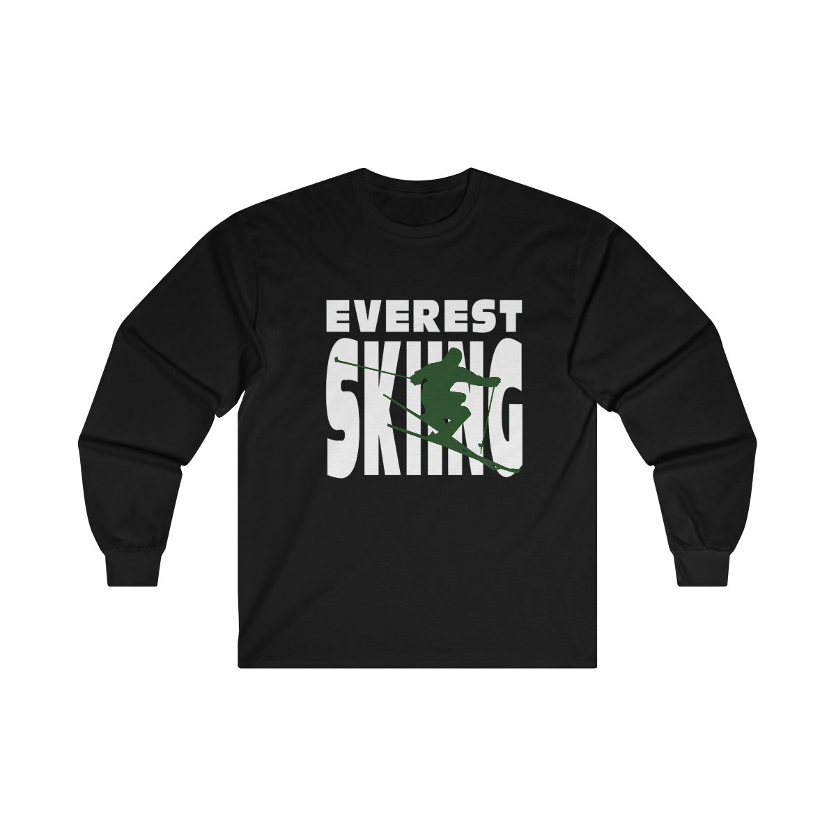 Everest Skiing Shadow Long Sleeve