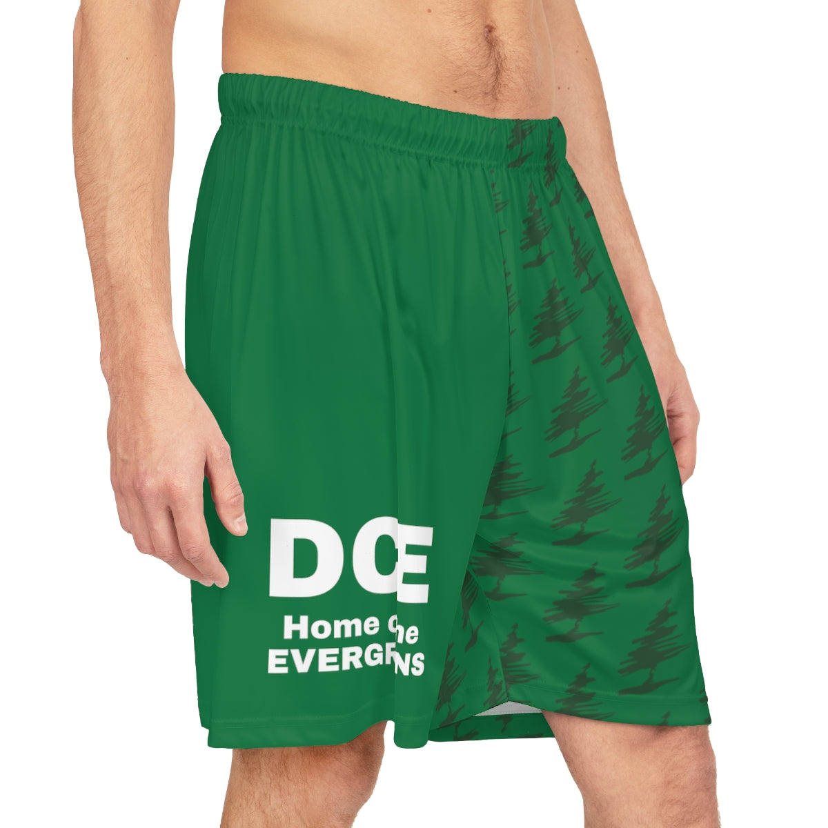 Home of the Evergreens Basketball Shorts