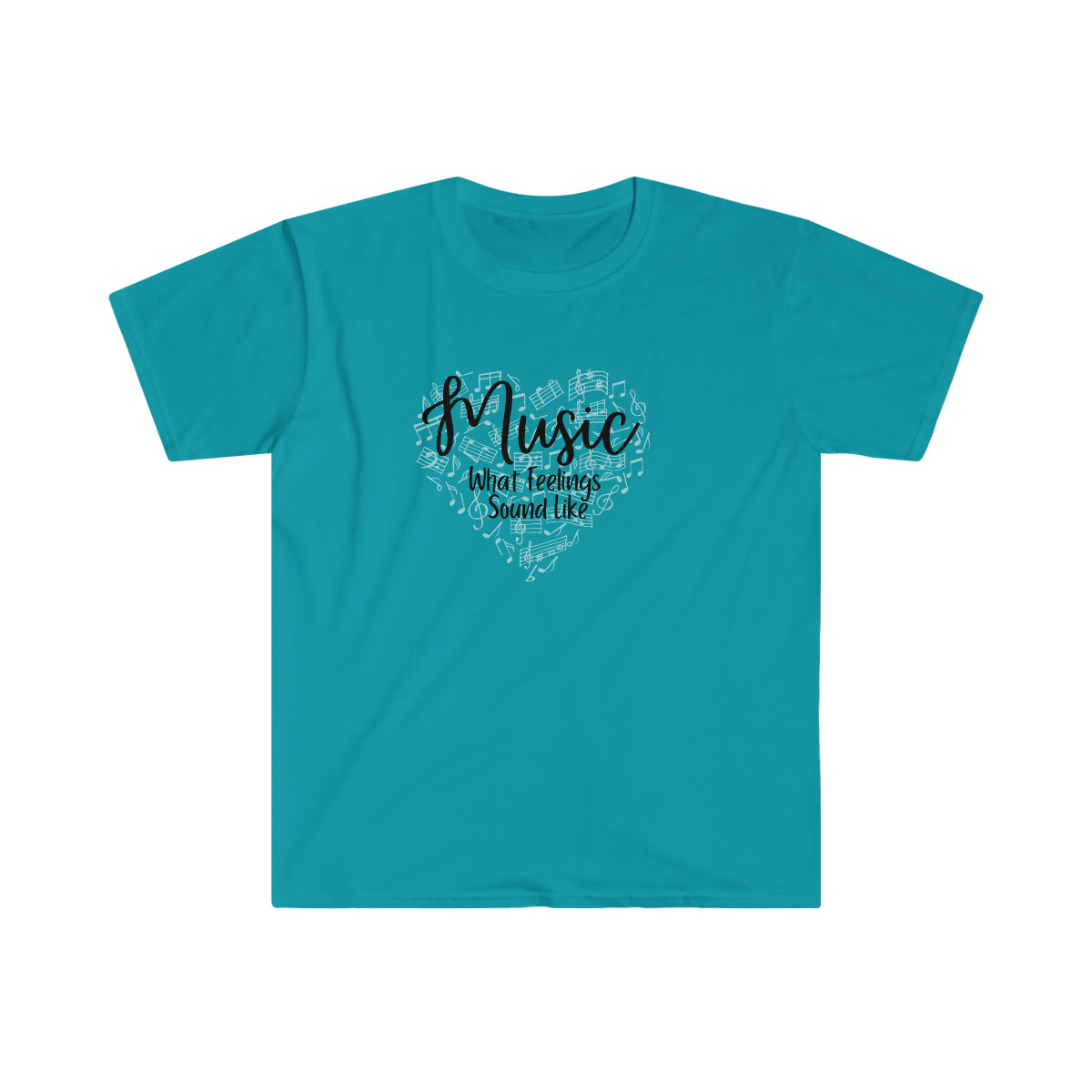 Feelings Sound Like Music Unisex Softstyle T-Shirt