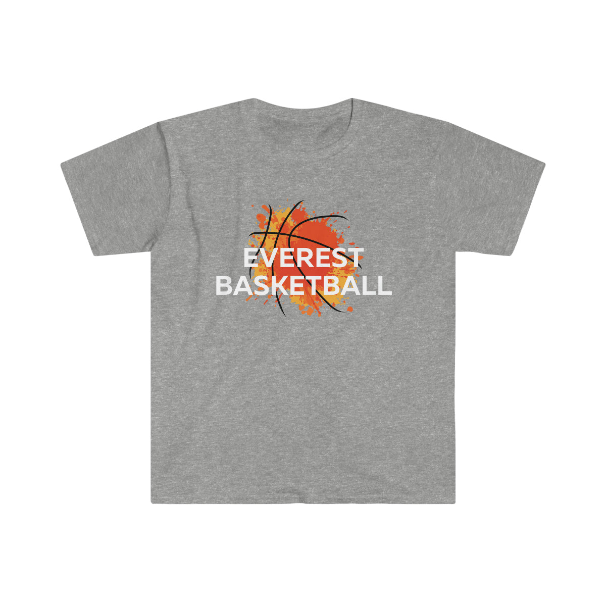 Basketball Abstract Unisex Softstyle T-Shirt