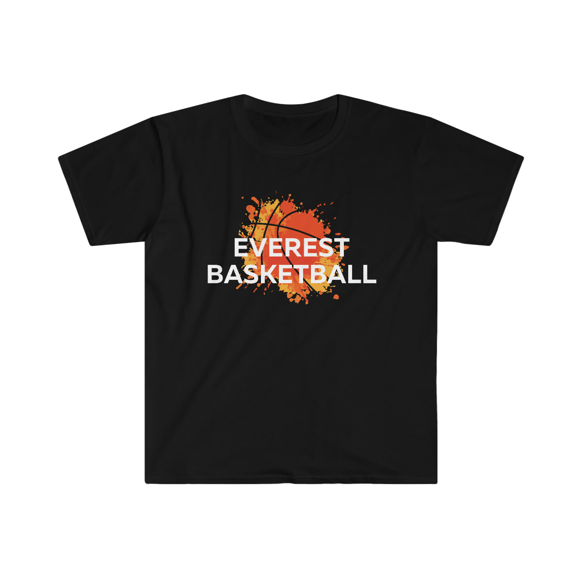 Basketball Abstract Unisex Softstyle T-Shirt