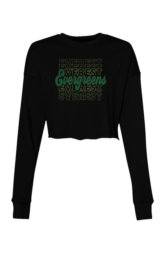 Crop Crew Fleece Evergreen