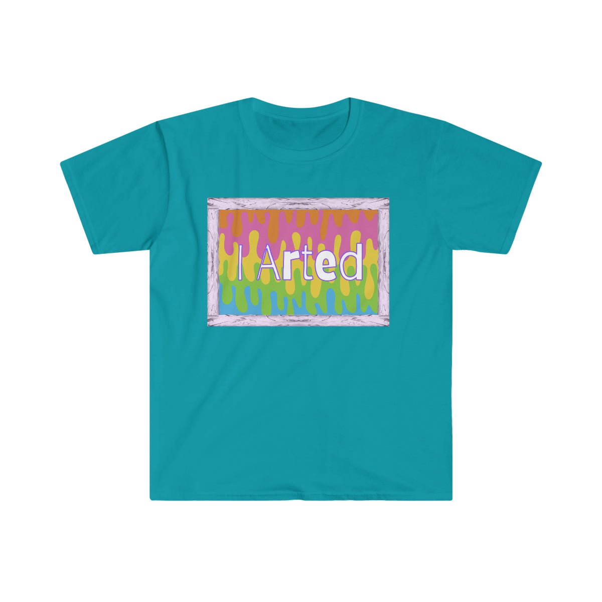 I Arted Unisex Softstyle T-Shirt