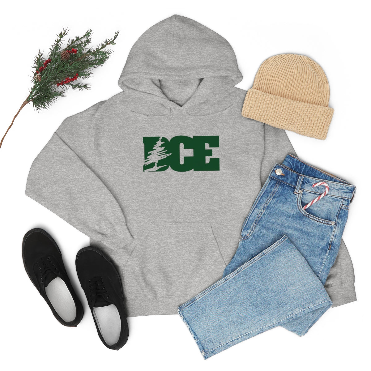 DCE Tree Cut Out Unisex Heavy Blend™ Hooded Sweatshirt