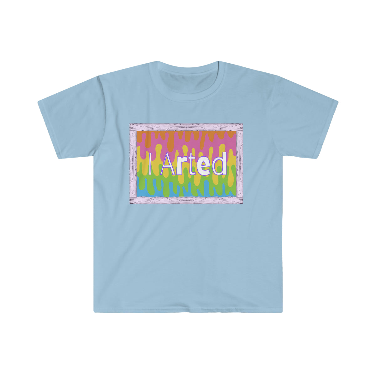 I Arted Unisex Softstyle T-Shirt