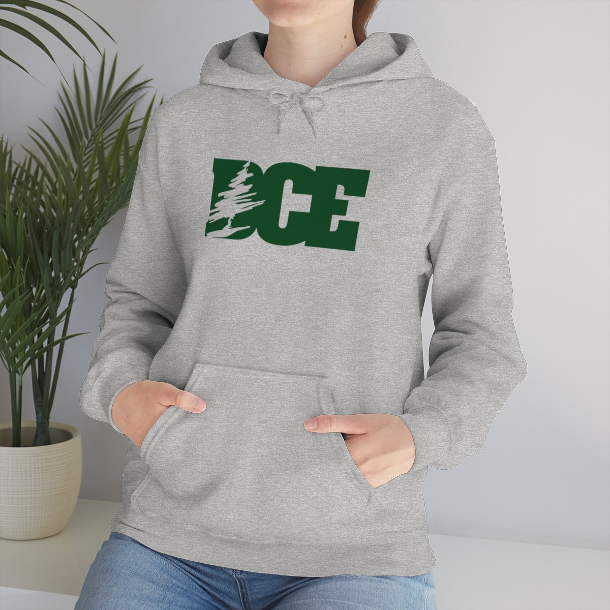 DCE Tree Cut Out Unisex Heavy Blend™ Hooded Sweatshirt