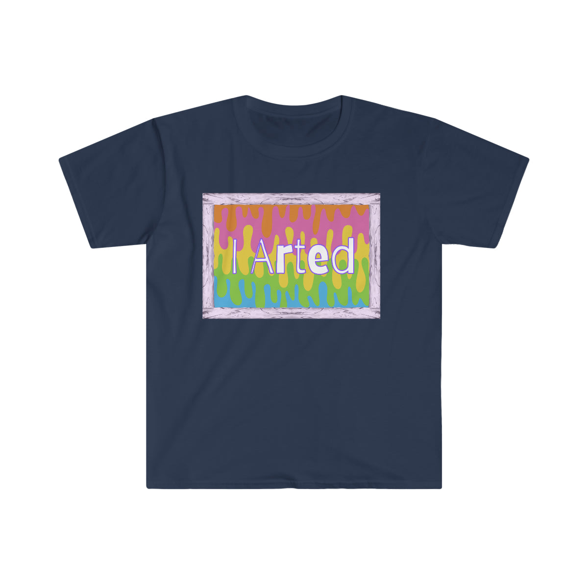 I Arted Unisex Softstyle T-Shirt