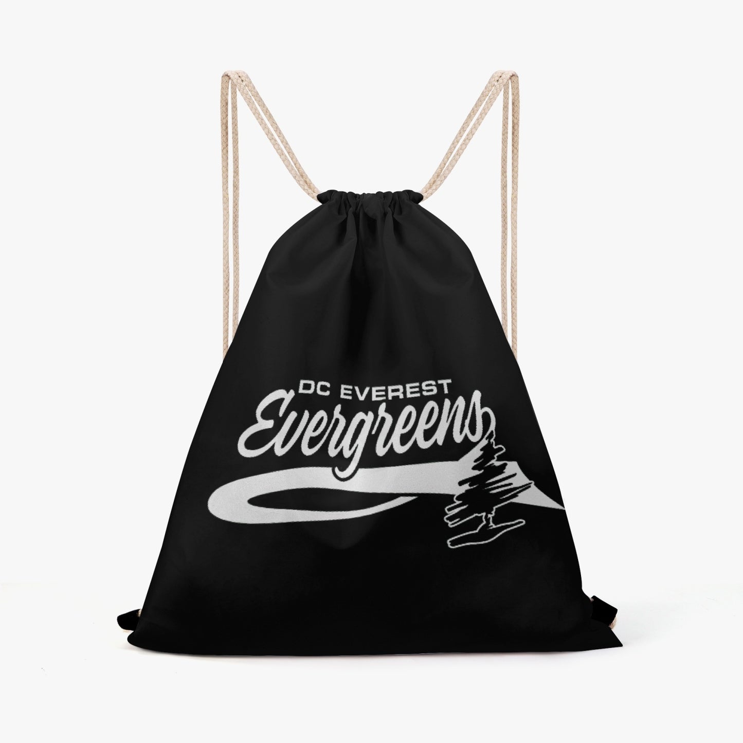 Evergreens Polyester Drawstring Backpack