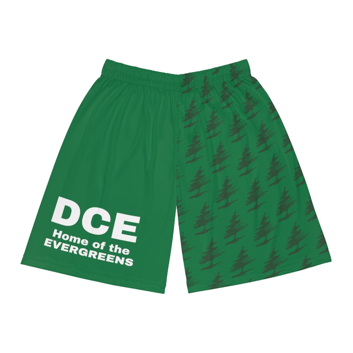 Home of the Evergreens Basketball Shorts