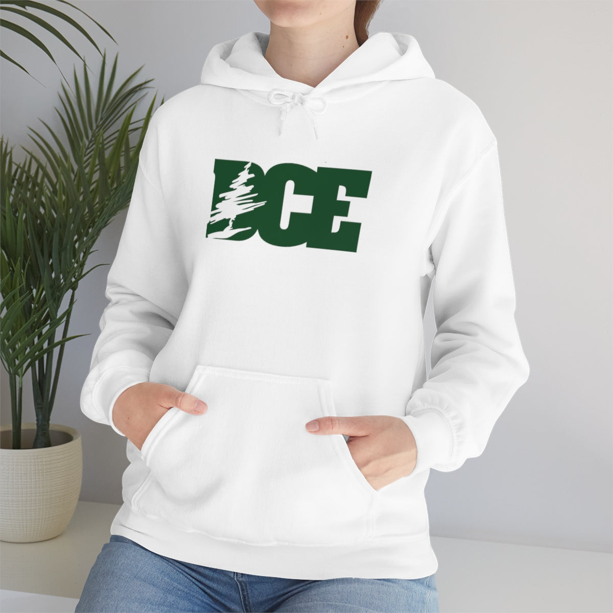 DCE Tree Cut Out Unisex Heavy Blend™ Hooded Sweatshirt