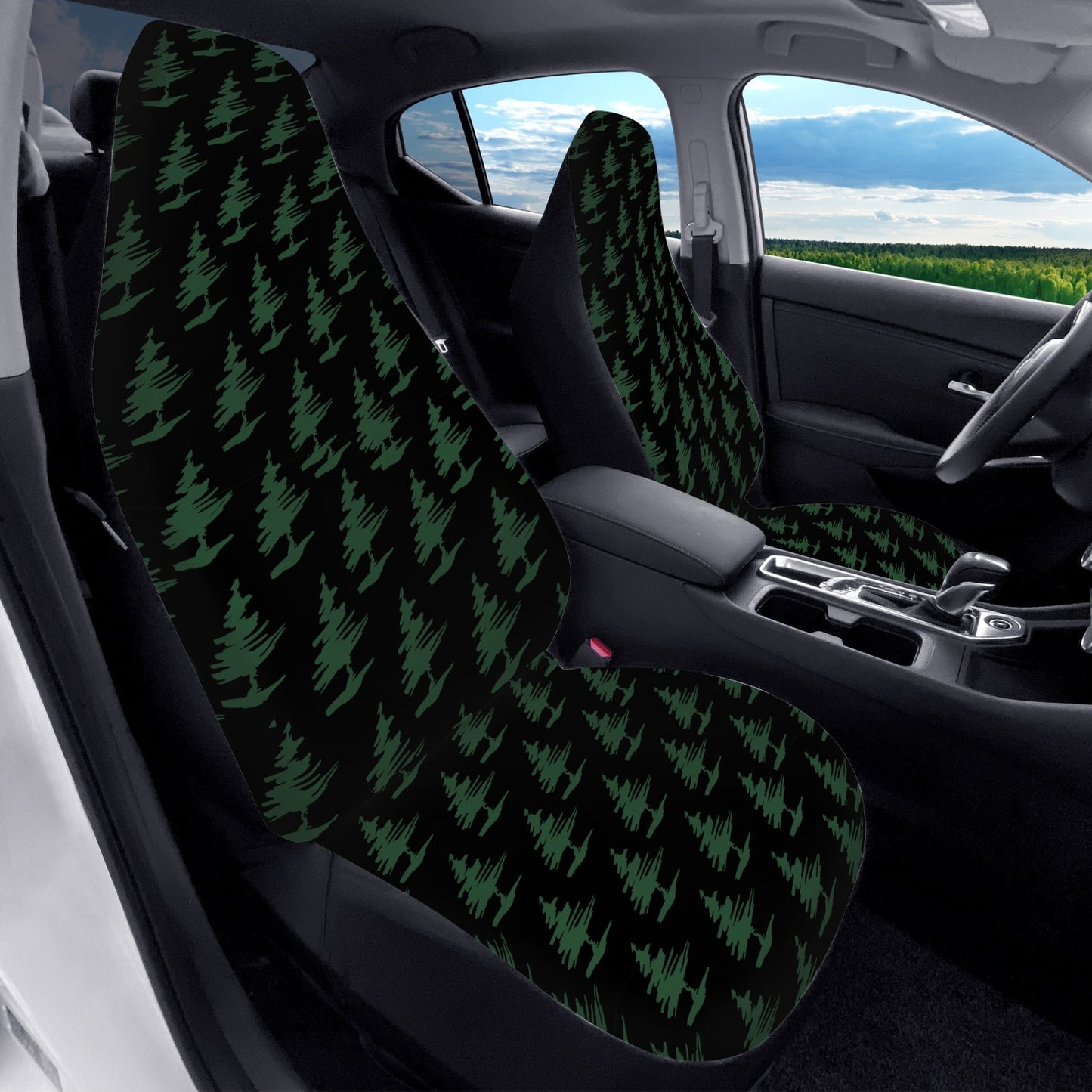 Microfiber Car Seats Cover 2Pcs