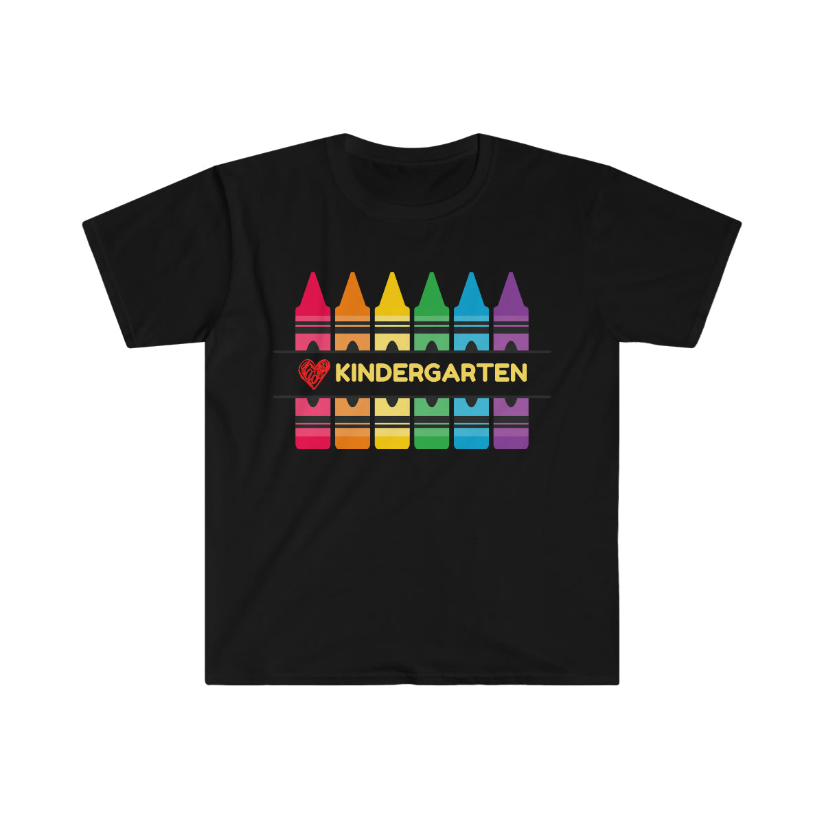 Love Kindergarten Unisex Softstyle T-Shirt