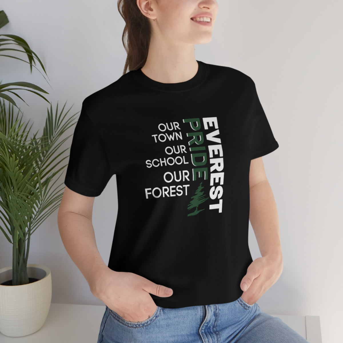 Our School Our Forest Pride Unisex Jersey Short Sleeve Shirt