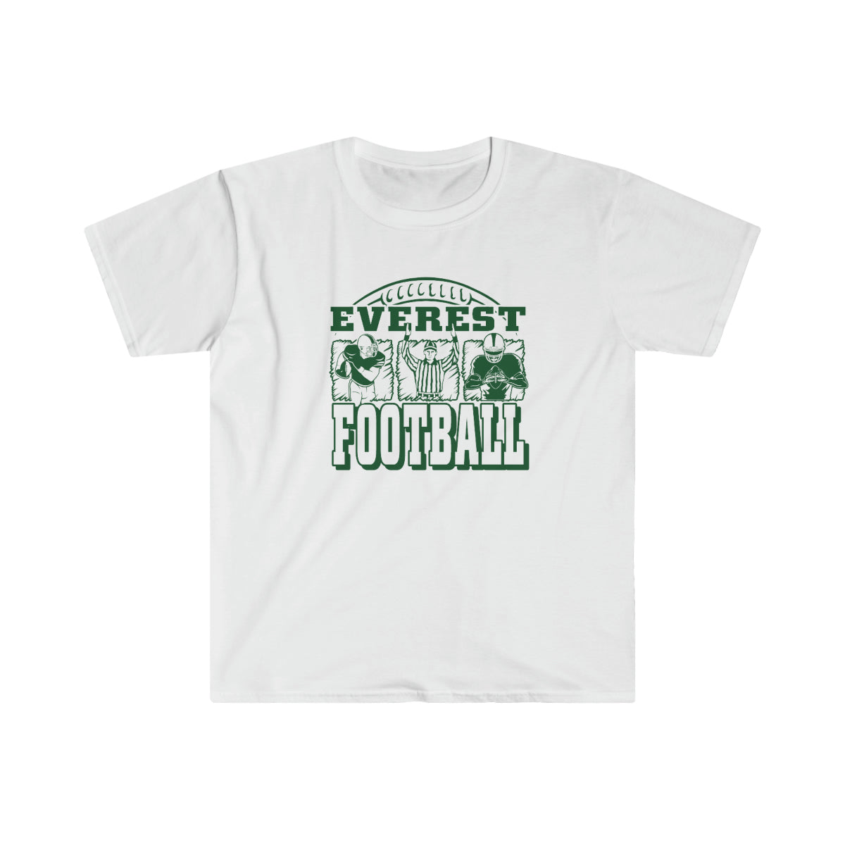 Everest Football Score! Unisex Softstyle T-Shirt