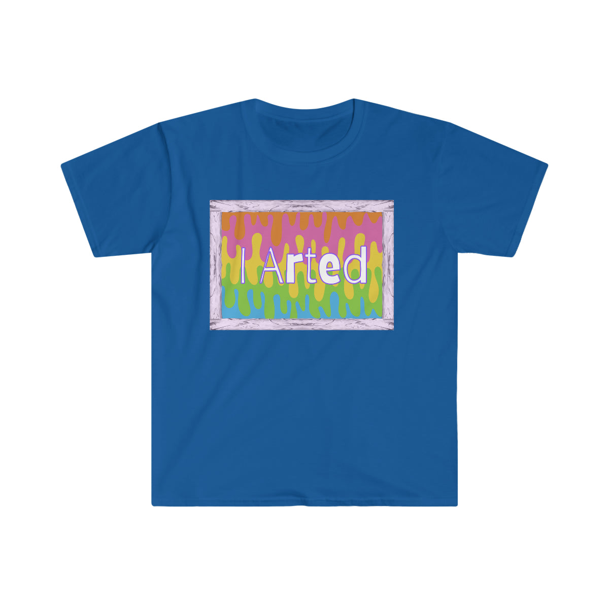 I Arted Unisex Softstyle T-Shirt