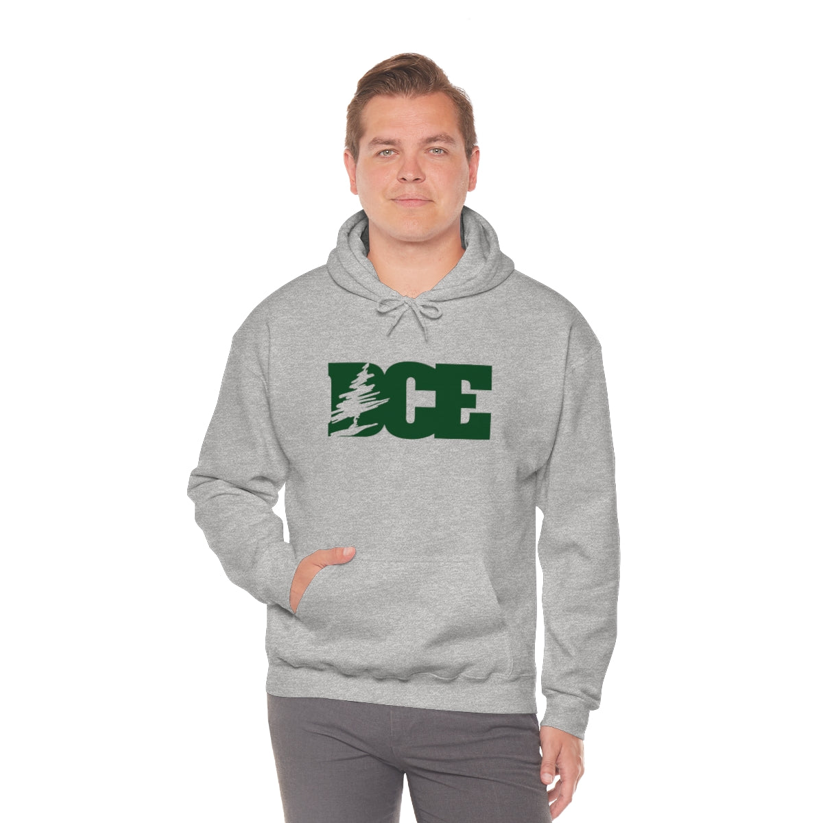 DCE Tree Cut Out Unisex Heavy Blend™ Hooded Sweatshirt