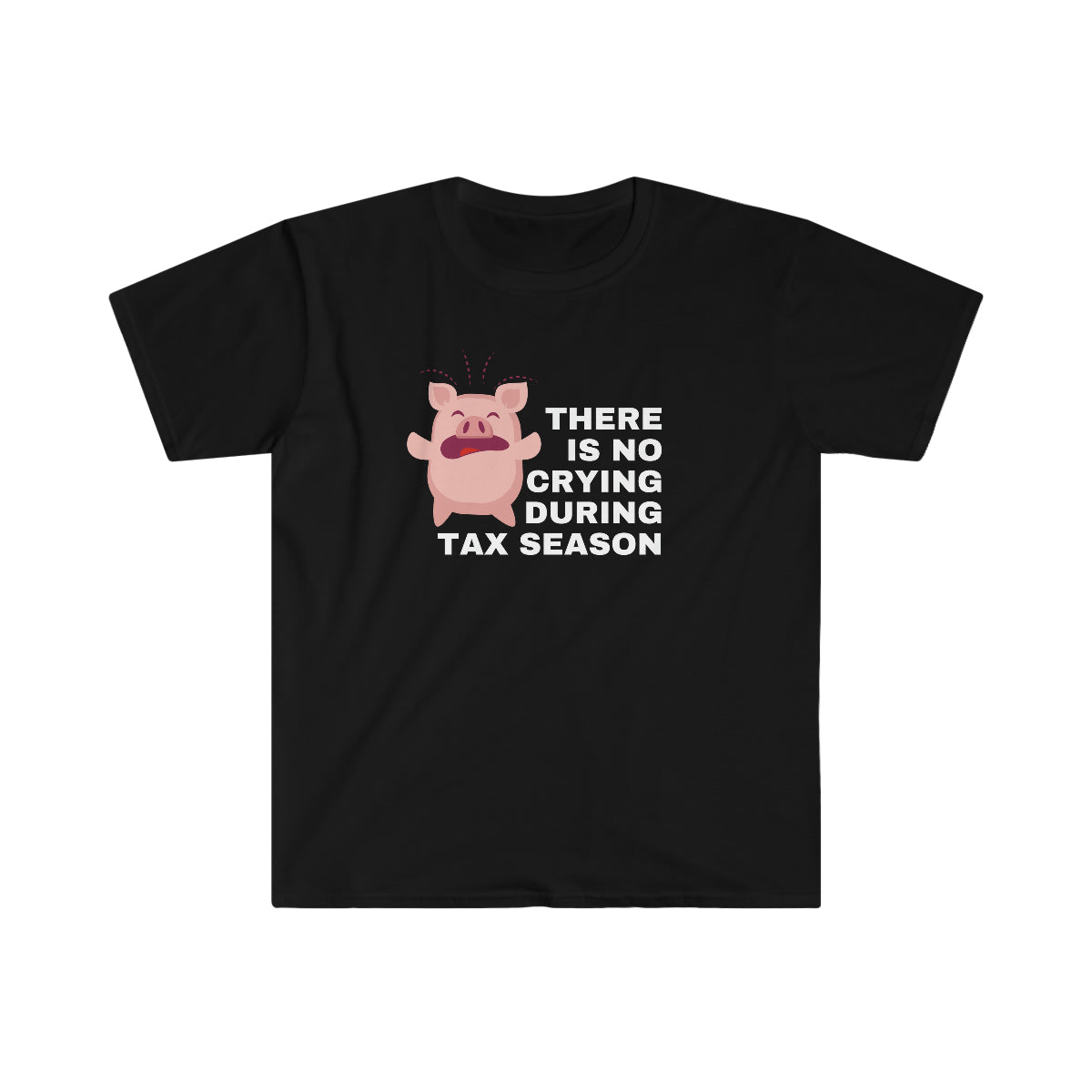 No Crying During Tax Season Unisex Softstyle T-Shirt