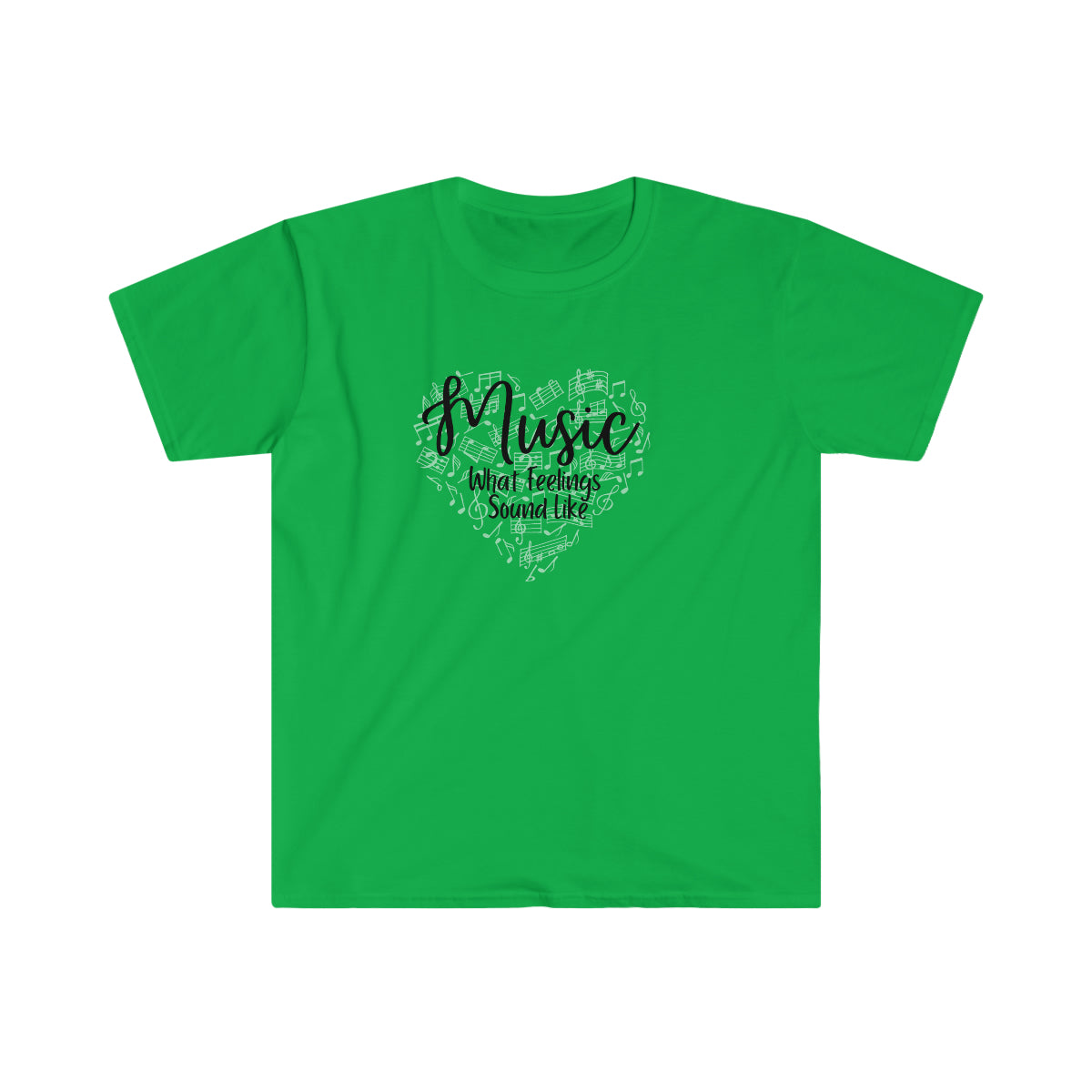 Feelings Sound Like Music Unisex Softstyle T-Shirt