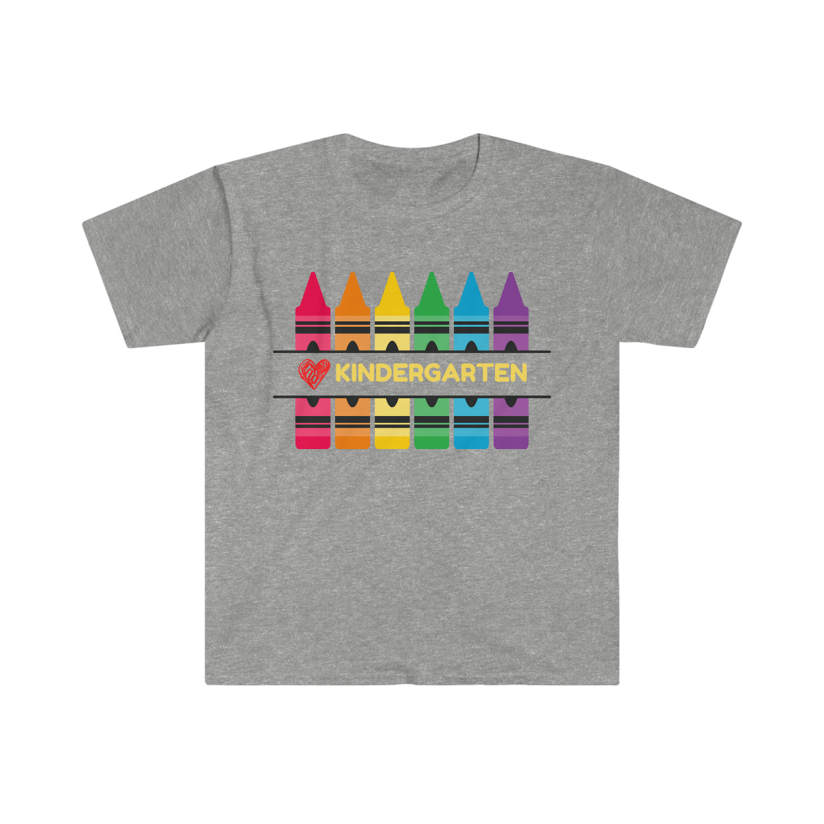 Love Kindergarten Unisex Softstyle T-Shirt