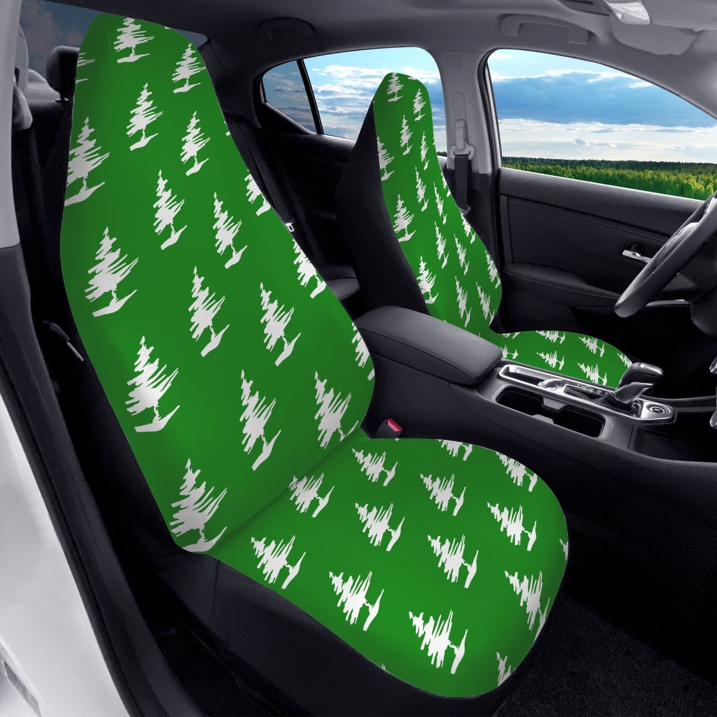 Microfiber Car Seats Cover 2Pcs