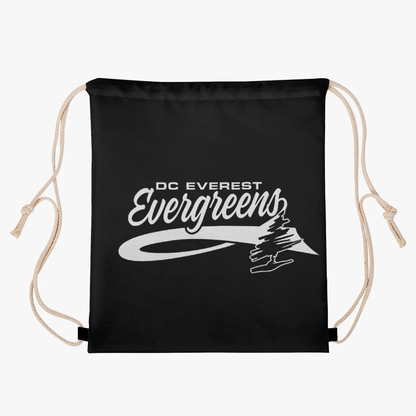 Evergreens Polyester Drawstring Backpack