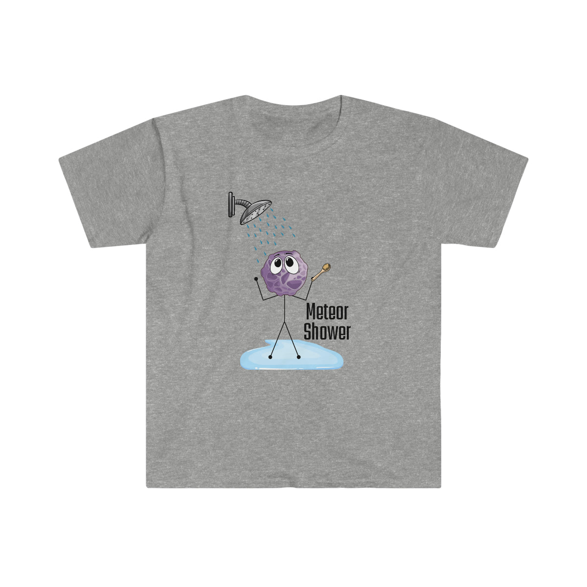 Meteor Shower Unisex Softstyle T-Shirt