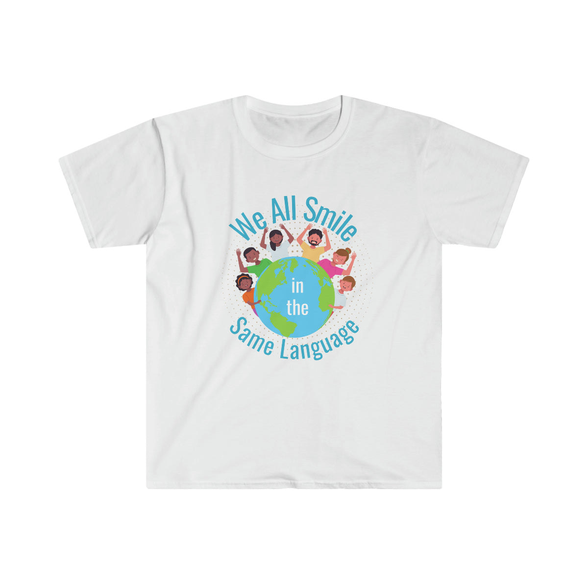 We All Smile Unisex Softstyle T-Shirt