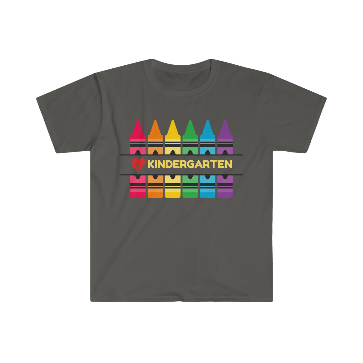 Love Kindergarten Unisex Softstyle T-Shirt