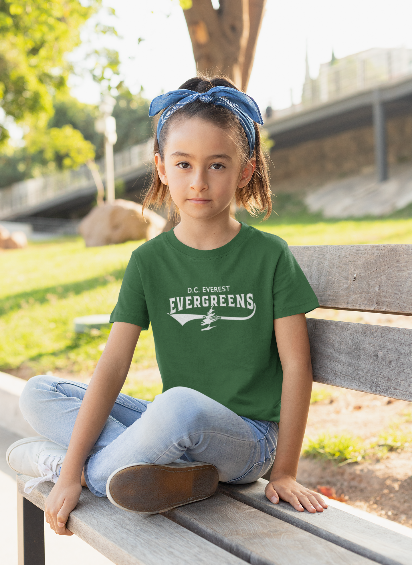 Kids Evergreen Heavy Cotton™ Tee